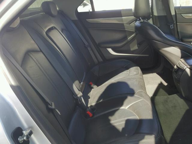 1G6DF577090129078 - 2009 CADILLAC CTS GRAY photo 6