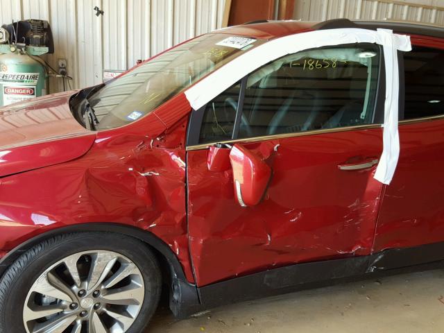 KL4CJASB3HB033518 - 2017 BUICK ENCORE PRE RED photo 9