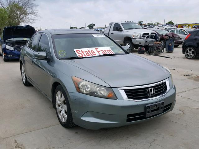 JHMCP26838C017840 - 2008 HONDA ACCORD EXL GREEN photo 1