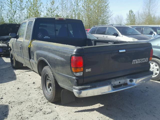 4F4YR16CXXTM07176 - 1999 MAZDA B2500 CAB BLACK photo 3