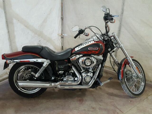 1HD1GP4157K304885 - 2007 HARLEY-DAVIDSON FXDWG RED photo 9