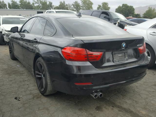 WBA4A9C56FD416630 - 2015 BMW 428 I BLACK photo 3