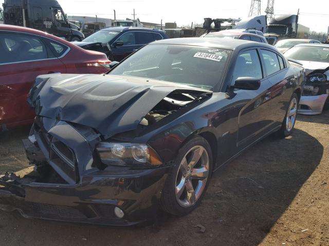 2C3CDXCT4CH285368 - 2012 DODGE CHARGER R/ BLACK photo 2