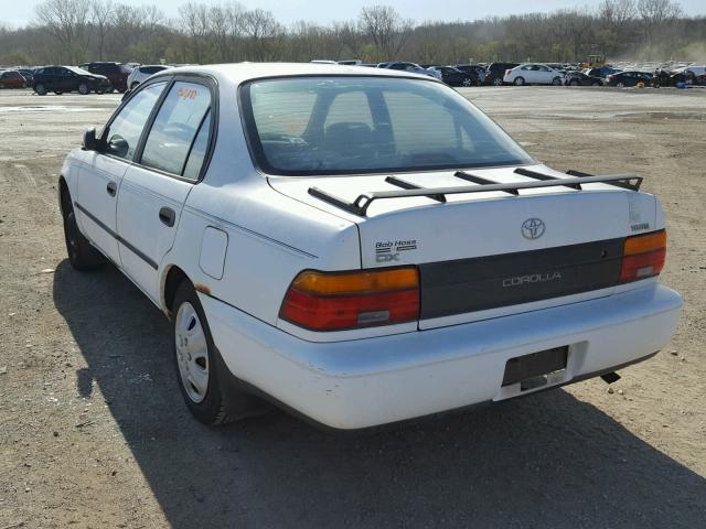 1NXAE09B2RZ152079 - 1994 TOYOTA COROLLA LE WHITE photo 3