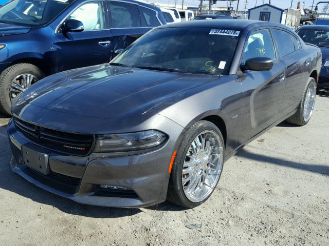 2C3CDXCT3GH178575 - 2016 DODGE CHARGER R/ GRAY photo 2