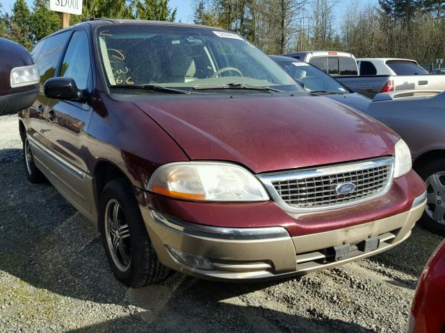 2FMZA53441BB31881 - 2001 FORD WINDSTAR S RED photo 1