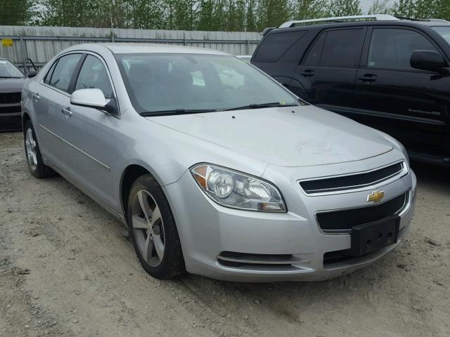 1G1ZC5E09CF132432 - 2012 CHEVROLET MALIBU 1LT SILVER photo 1