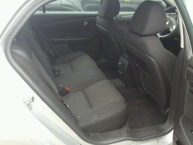 1G1ZC5E09CF132432 - 2012 CHEVROLET MALIBU 1LT SILVER photo 6