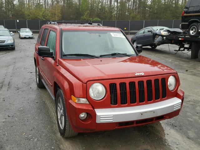 1J8FF48W77D311445 - 2007 JEEP PATRIOT LI RED photo 1