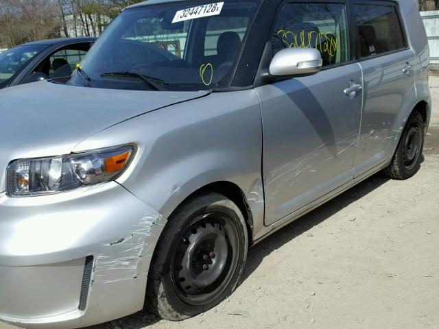 JTLKE50E881031316 - 2008 TOYOTA SCION XB 银色 照片 9