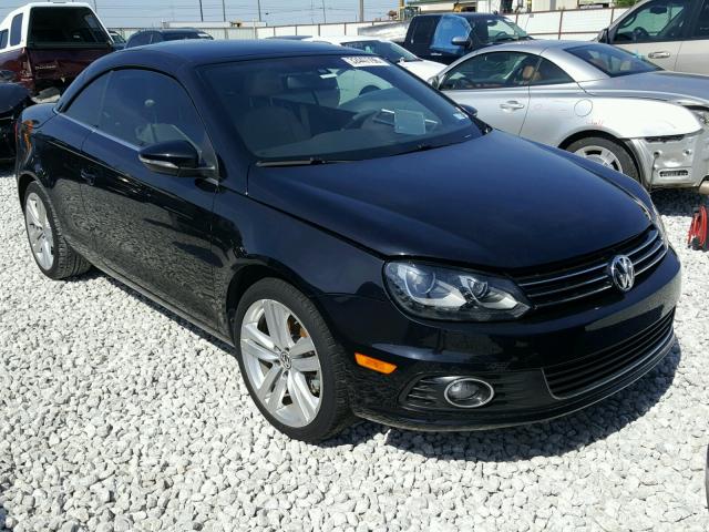 WVWFW8AH5DV002895 - 2013 VOLKSWAGEN EOS LUX 黑色 照片 1