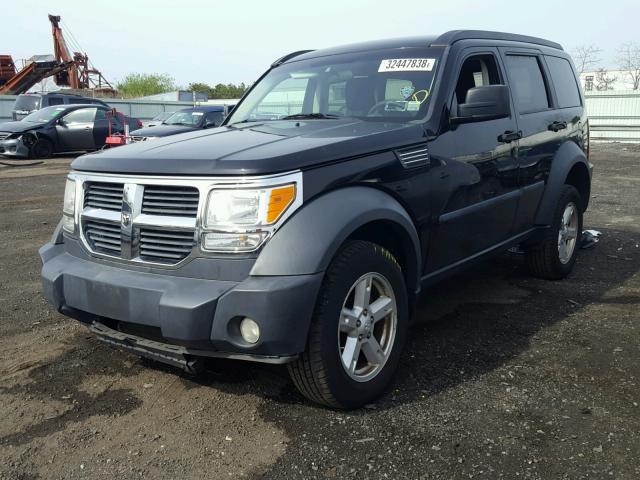 1D8GU28K27W735253 - 2007 DODGE NITRO SXT BLACK photo 2