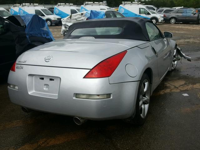 JN1AZ36A76M458425 - 2006 NISSAN 350Z ROADS SILVER photo 4