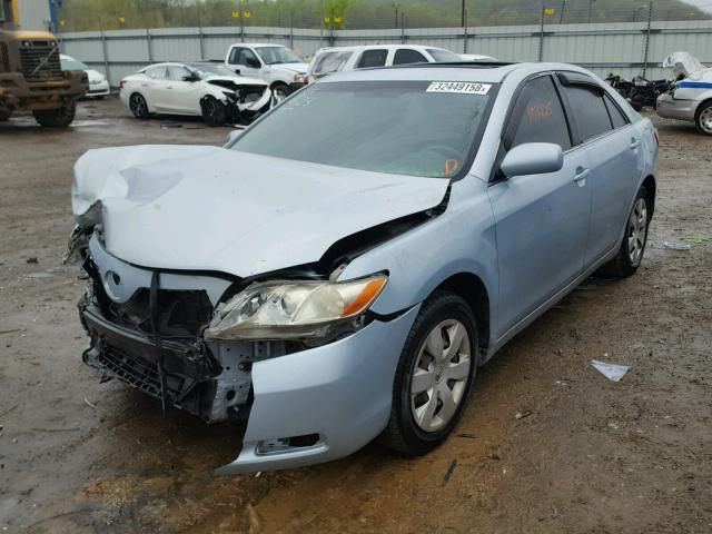 JTNBE46K073096968 - 2007 TOYOTA CAMRY NEW BLUE photo 2