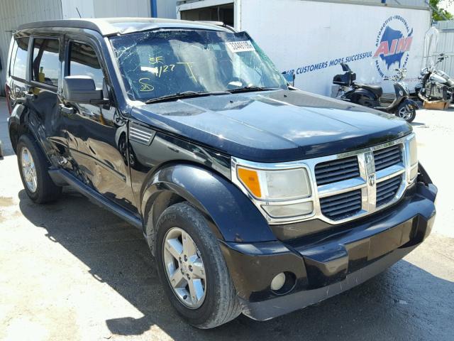 1D8GT58K27W552911 - 2007 DODGE NITRO SLT BLACK photo 1