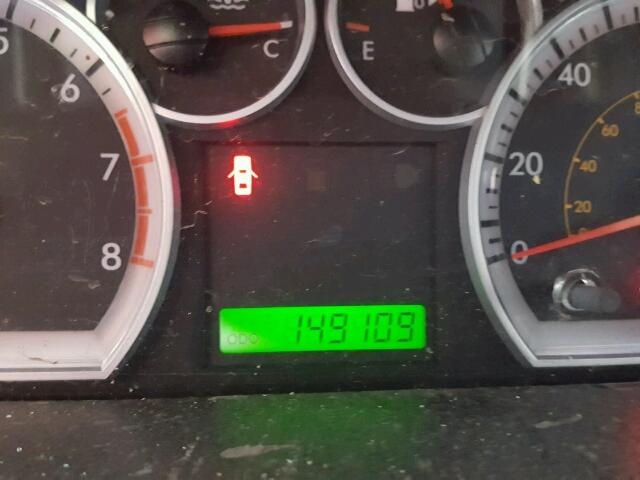 KL1TD56E29B605499 - 2009 CHEVROLET AVEO LS RED photo 8