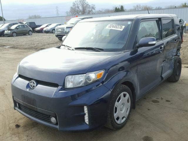 JTLZE4FE2EJ060080 - 2014 TOYOTA SCION XB BLUE photo 2
