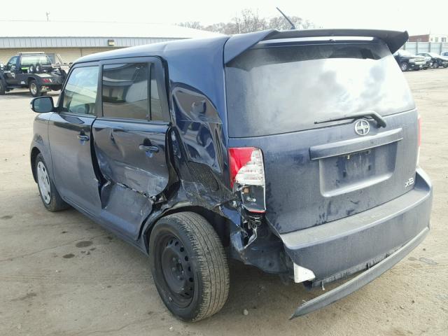 JTLZE4FE2EJ060080 - 2014 TOYOTA SCION XB BLUE photo 3
