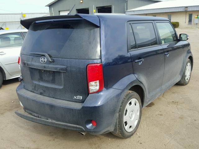JTLZE4FE2EJ060080 - 2014 TOYOTA SCION XB BLUE photo 4