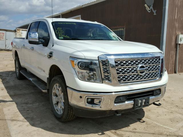 1N6BA1F46GN517397 - 2016 NISSAN TITAN XD S WHITE photo 1