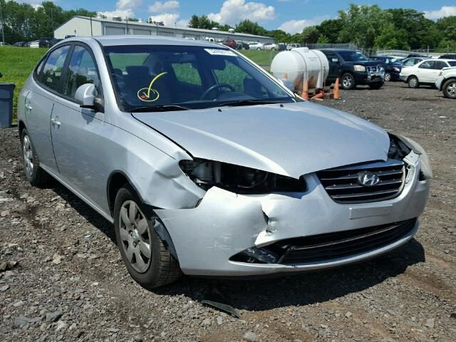 KMHDU46D37U245056 - 2007 HYUNDAI ELANTRA GL SILVER photo 1