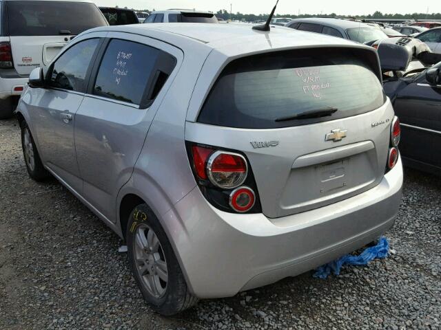 1G1JC6SH4D4102068 - 2013 CHEVROLET SONIC LT SILVER photo 3