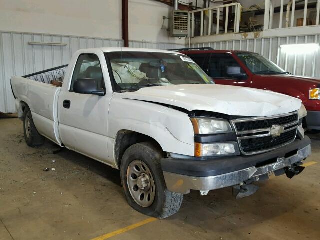 3GCEC14VX6G224163 - 2006 CHEVROLET SILVERADO WHITE photo 1