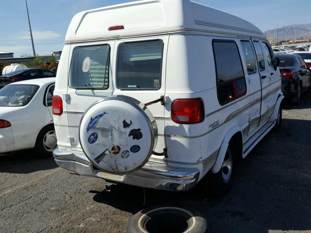 2B6HB21YXSK500573 - 1995 DODGE RAM VAN B2 WHITE photo 4