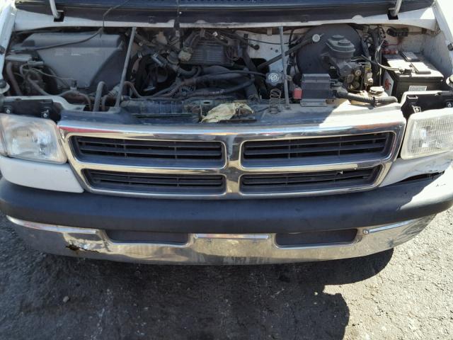 2B6HB21YXSK500573 - 1995 DODGE RAM VAN B2 WHITE photo 7