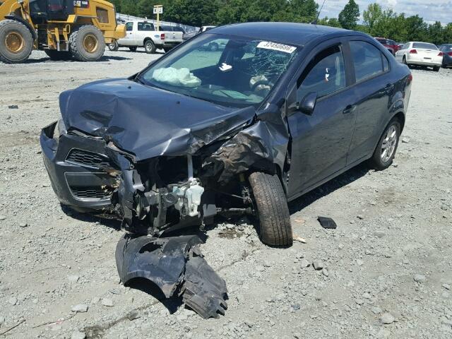 1G1JA5SH3C4197379 - 2012 CHEVROLET SONIC LS 灰色 照片 2