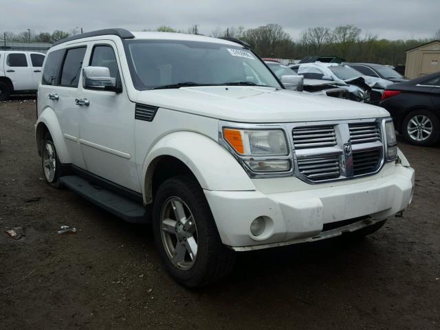 1D8GU58K57W663157 - 2007 DODGE NITRO SLT WHITE photo 1