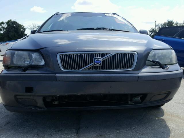 YV1SW64A842418548 - 2004 VOLVO V70 GRAY photo 9