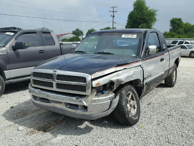 1B7HC13Y4VJ568741 - 1997 DODGE RAM 1500 TWO TONE photo 2