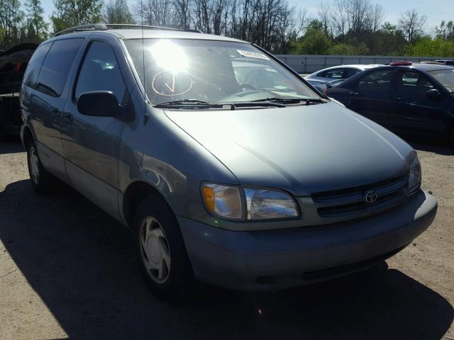 4T3ZF13C6WU021036 - 1998 TOYOTA SIENNA LE GRAY photo 1