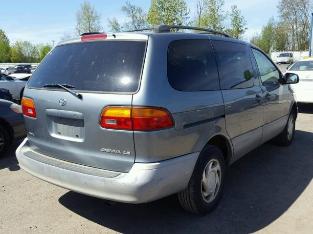 4T3ZF13C6WU021036 - 1998 TOYOTA SIENNA LE GRAY photo 4