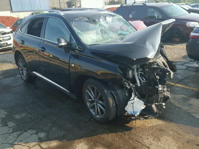 2T2BK1BA1FC302051 - 2015 LEXUS RX 350 BLACK photo 1