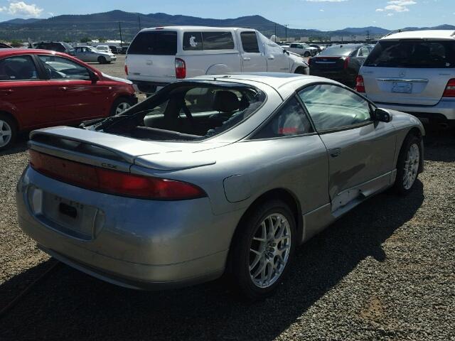 4A3AL54F1SE189025 - 1995 MITSUBISHI ECLIPSE GS SILVER photo 4