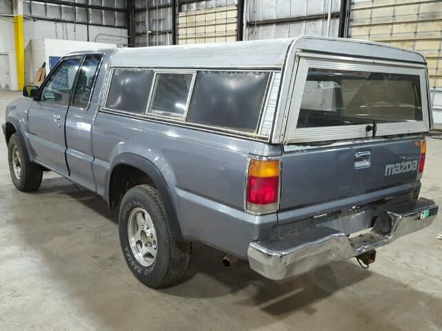 JM2UF6149M0163378 - 1991 MAZDA B2600 CAB GRAY photo 3