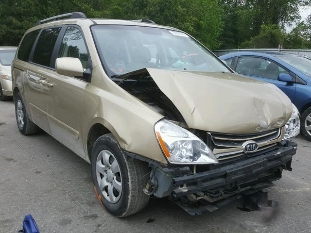 KNDMB233966080482 - 2006 KIA SEDONA EX GOLD photo 1