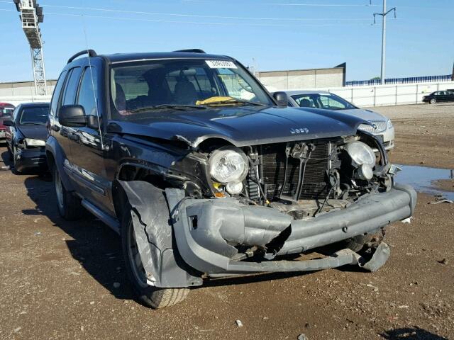 1J4GL48K86W102780 - 2006 JEEP LIBERTY CHARCOAL photo 1