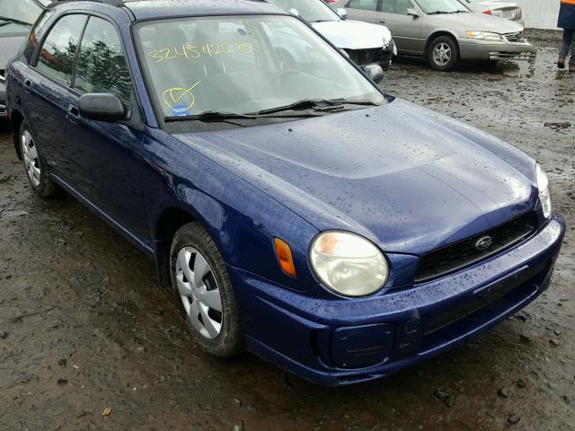 JF1GG65543H805965 - 2003 SUBARU IMPREZA TS BLUE photo 1