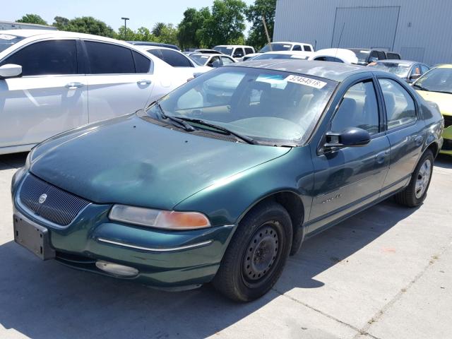 1C3EJ56H5TN271290 - 1996 CHRYSLER CIRRUS LX GREEN photo 2