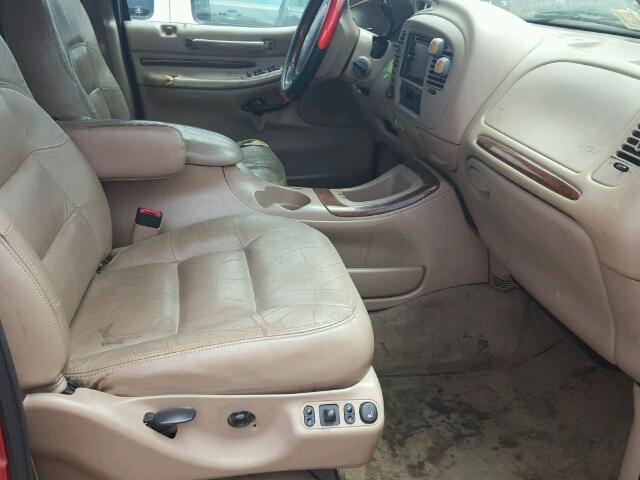 5LMPU28A0XLJ19146 - 1999 LINCOLN NAVIGATOR 红色 照片 5