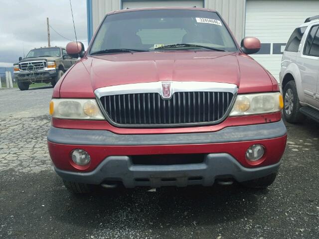 5LMPU28A0XLJ19146 - 1999 LINCOLN NAVIGATOR 红色 照片 9