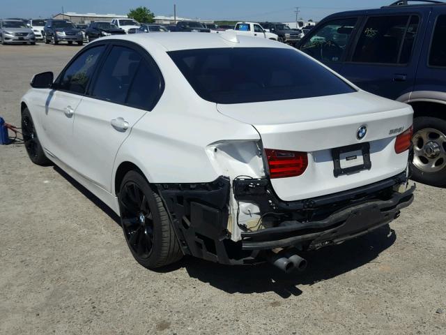 WBA3A5C57CF343370 - 2012 BMW 328 I WHITE photo 3