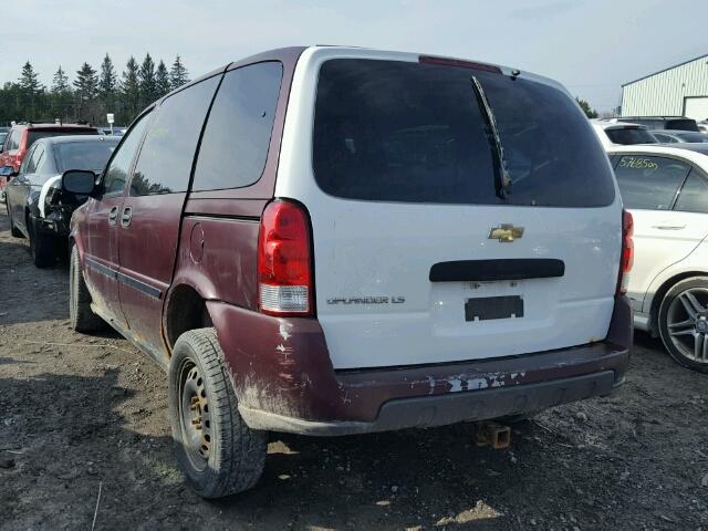 1GNDU23LX6D151038 - 2006 CHEVROLET UPLANDER L 红色 照片 3