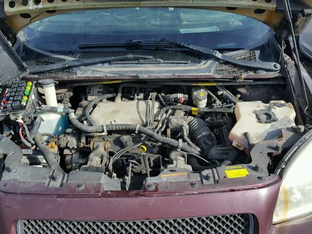 1GNDU23LX6D151038 - 2006 CHEVROLET UPLANDER L 红色 照片 7