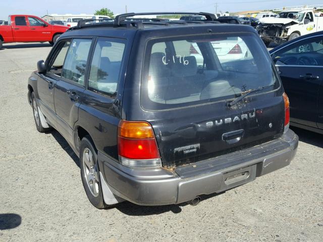 JF1SF6559XG728857 - 1999 SUBARU FORESTER S 黑色 照片 3
