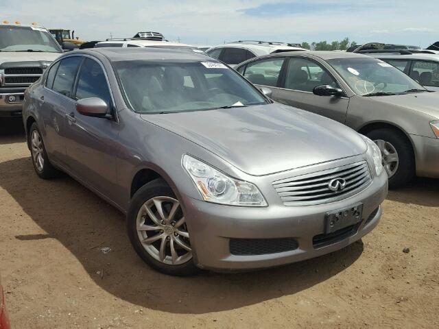 JNKCV61F19M052472 - 2009 INFINITI G37 AWD SILVER photo 1