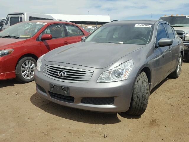 JNKCV61F19M052472 - 2009 INFINITI G37 AWD SILVER photo 2